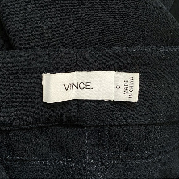 VINCE NAVY BLACK ZIPPER SIDE POCKETS PATCHWORK CARGO JOGGER DRESS PANTS - Picture 7 of 15